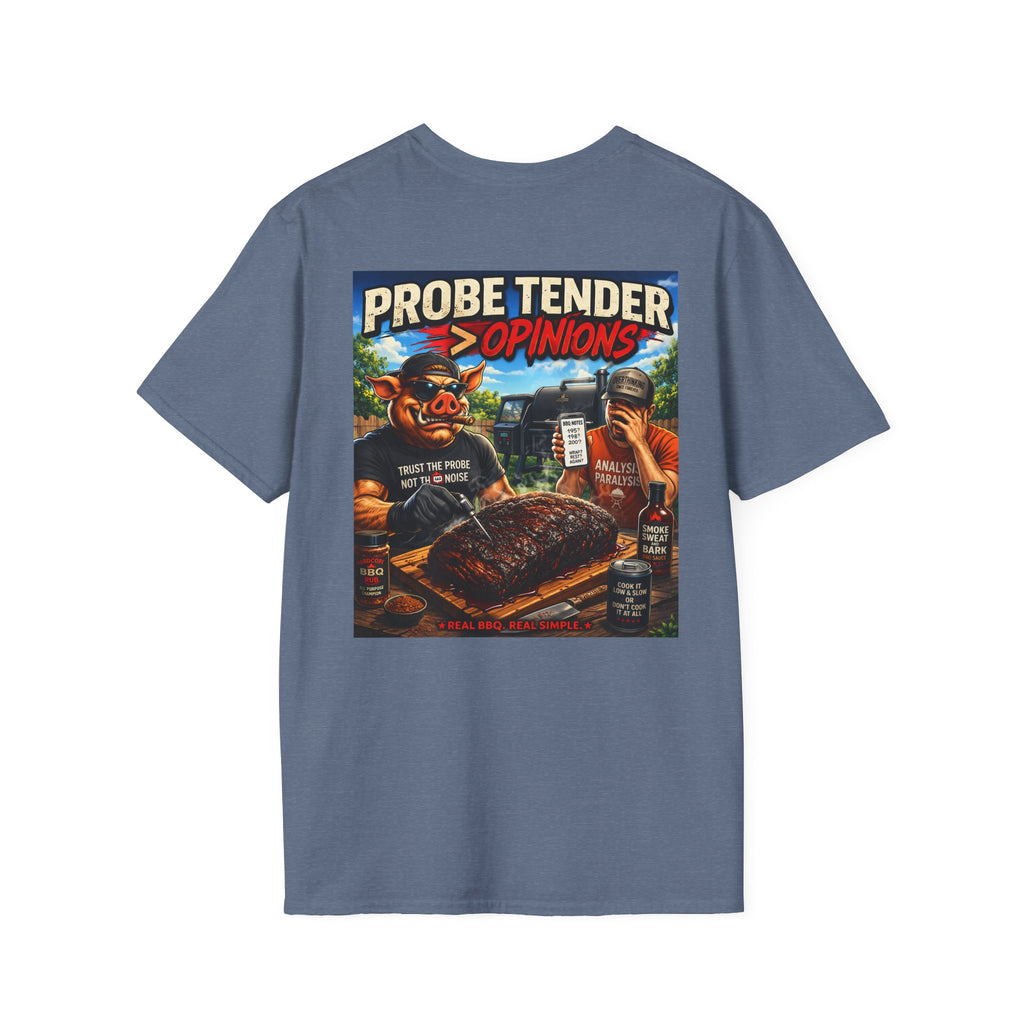 BBQ Test Pit Probe Tender Opinions tee mockup