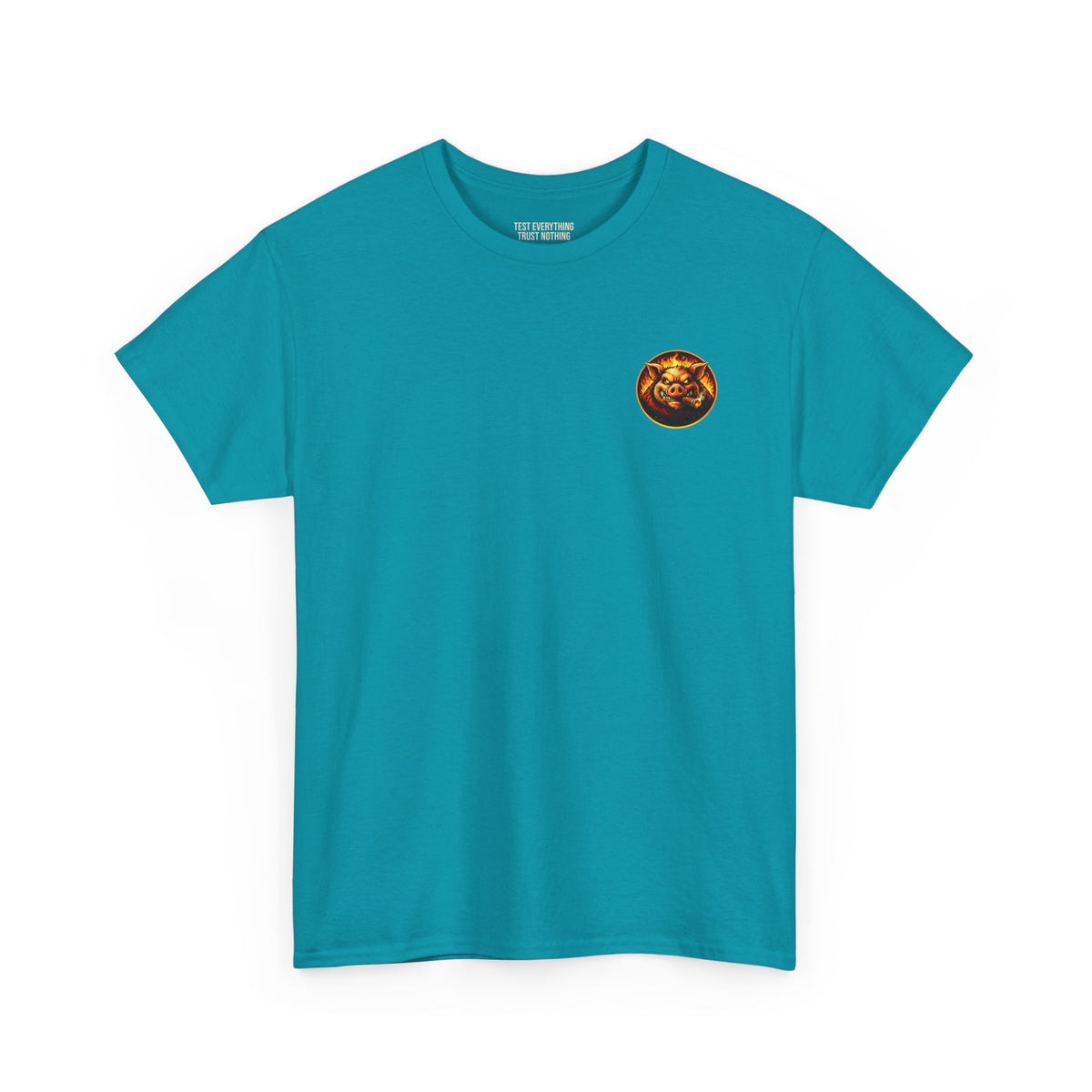 BBQ Test Pit Stop Staring At My Rack tee mockup