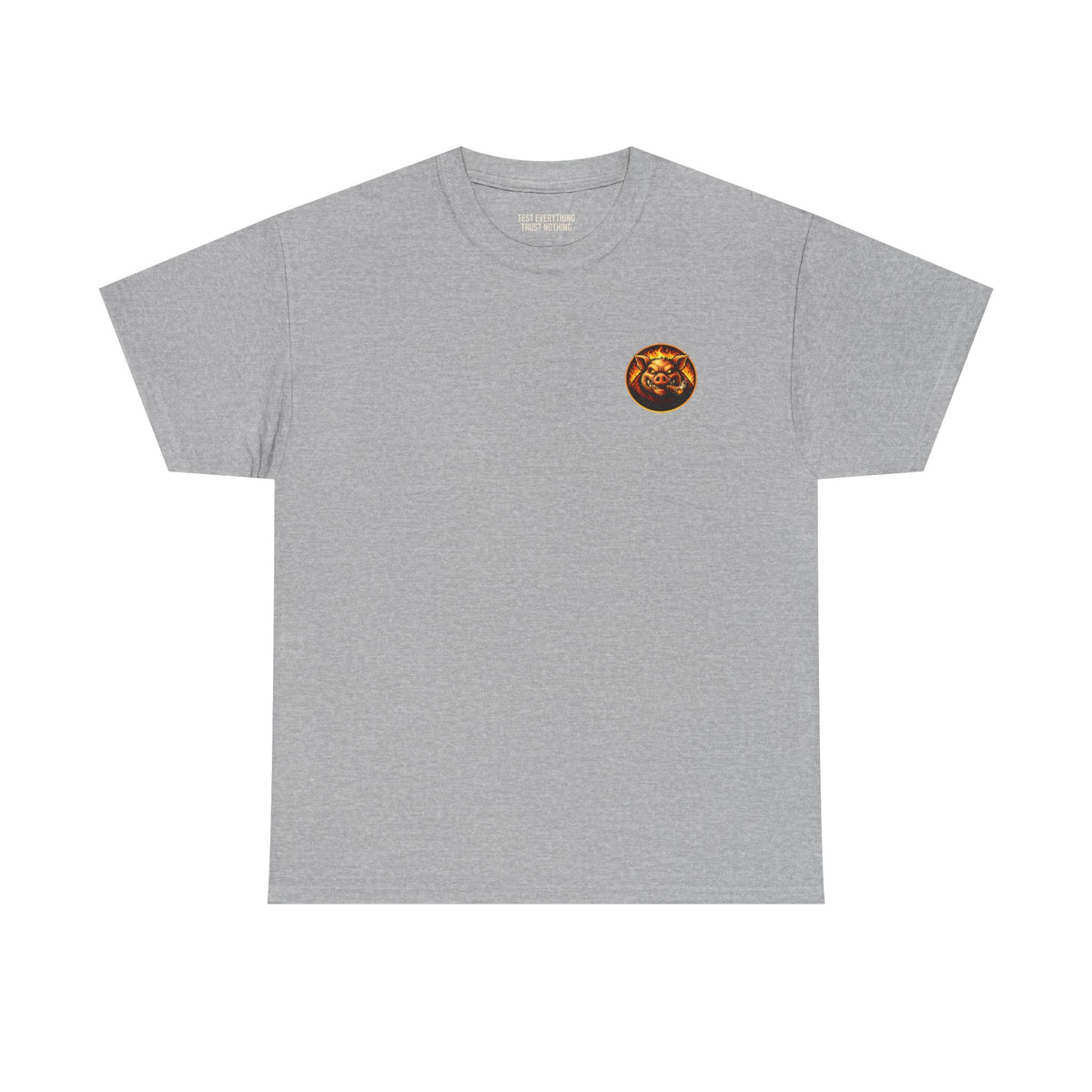 BBQ Test Pit Stop Staring At My Rack tee mockup