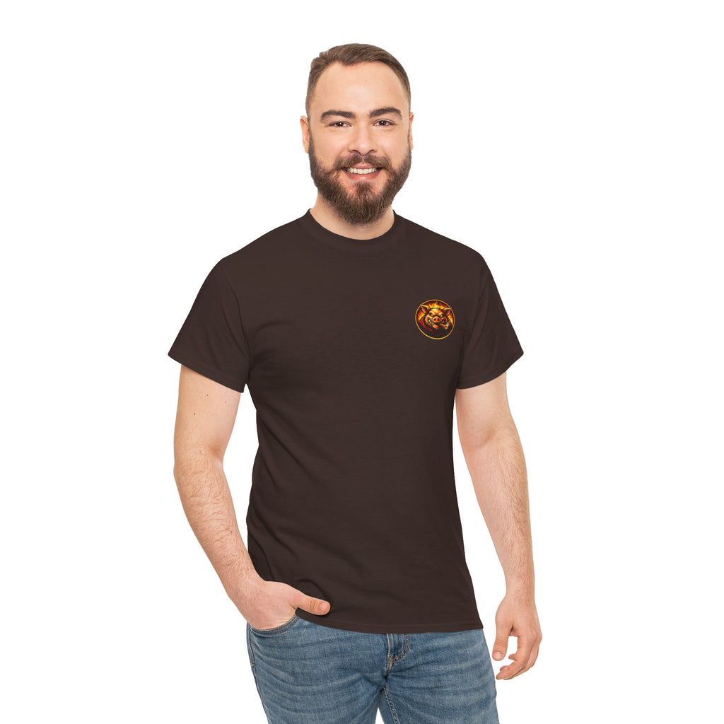 BBQ Test Pit I Like Big Butts tee mockup