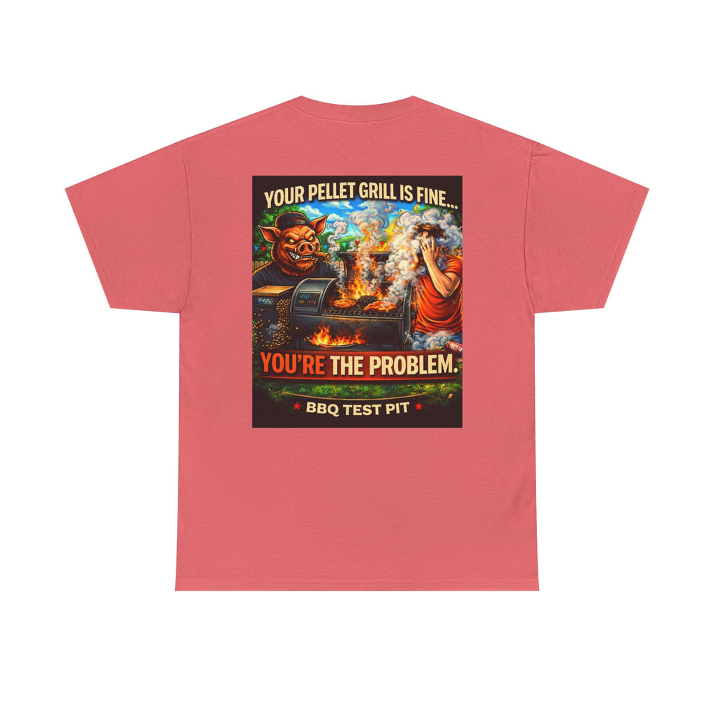 BBQ Test Pit Your Pellet Grill Is Fine tee mockup