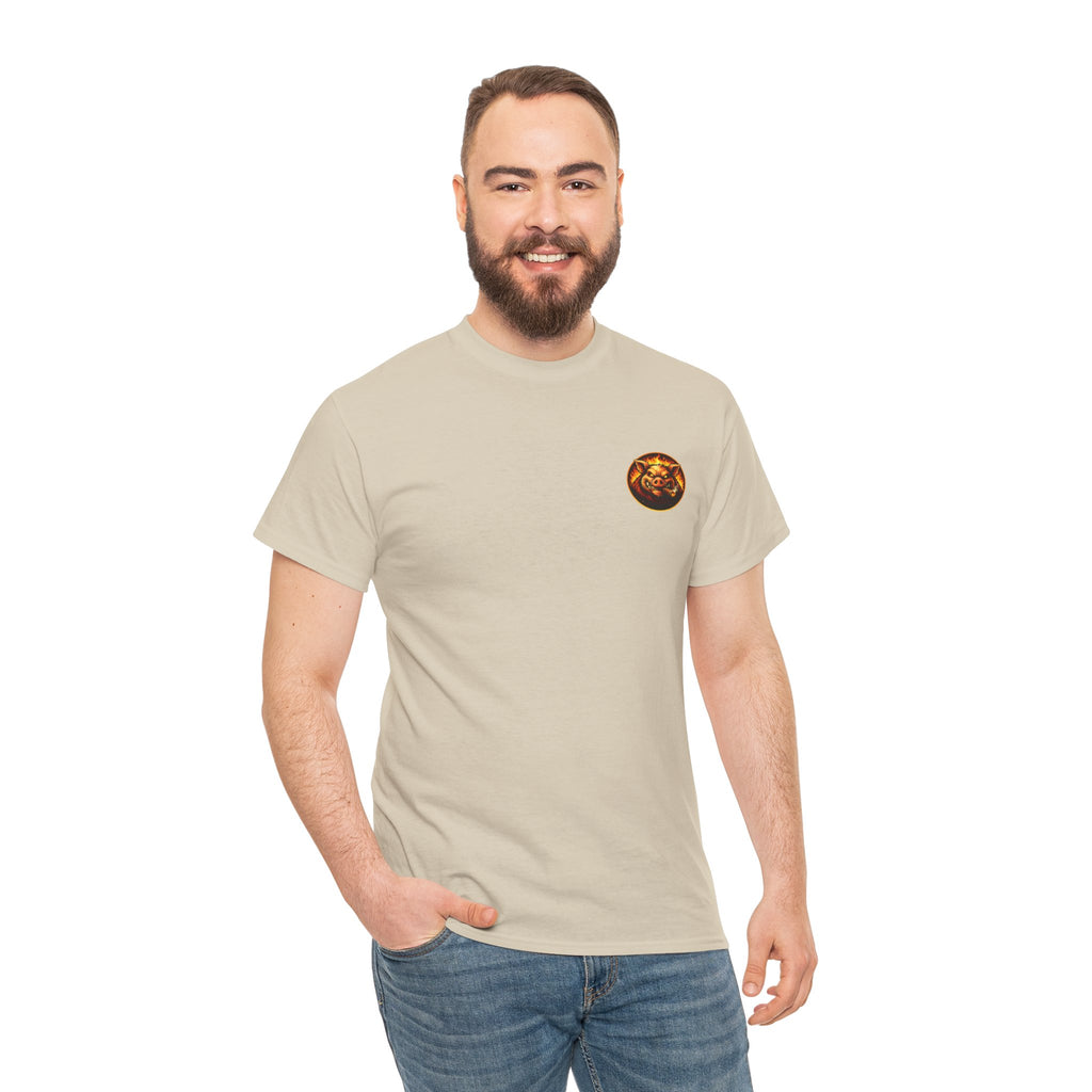 BBQ Test Pit Stop Calling It BBQ heavy tee mockup