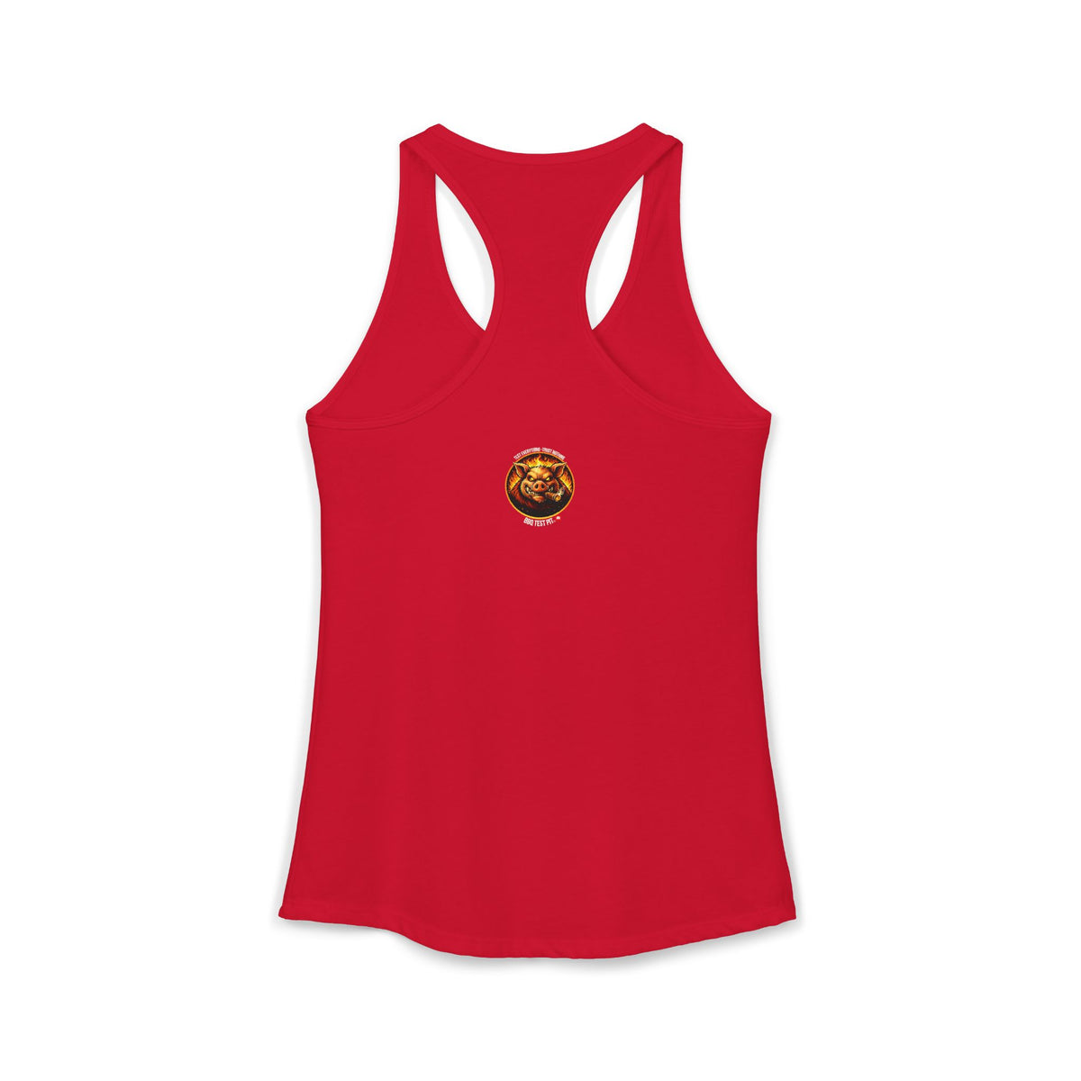 BBQ Test Pit You're The Problem women's tank mockup