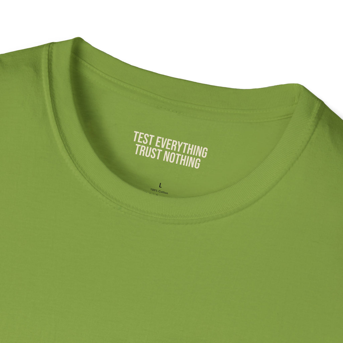 BBQ Test Pit Your Pellet Grill Is Fine soft tee mockup