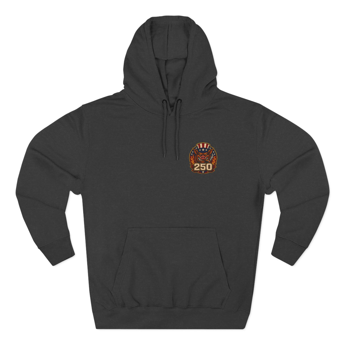 BBQ Test Pit 250 Years of Freedom hoodie mockup