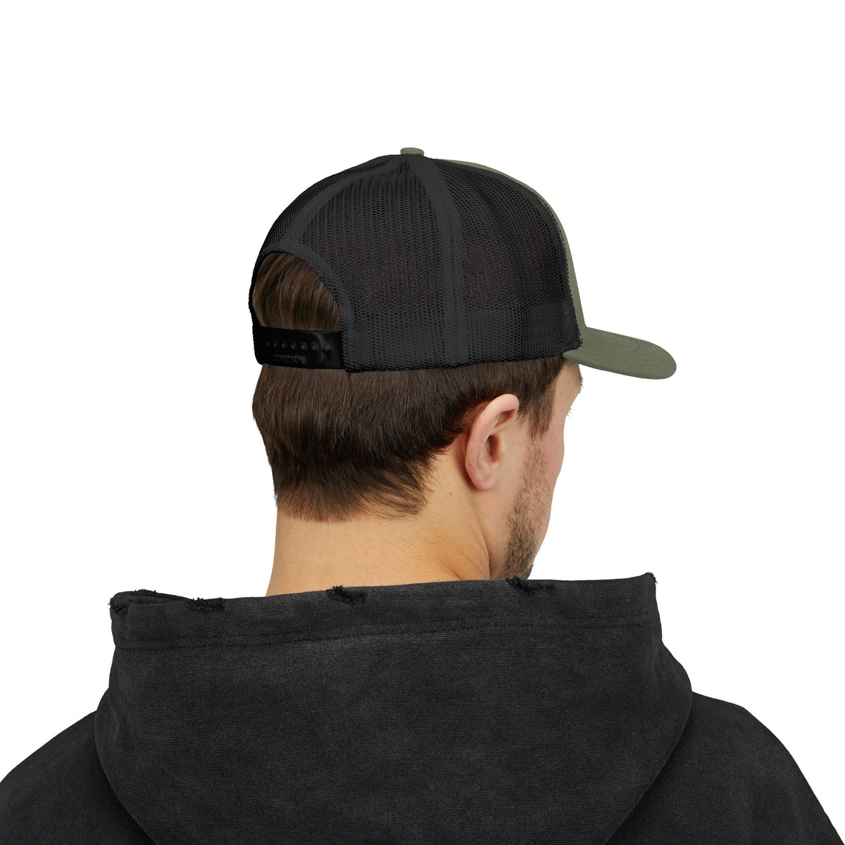 BBQ Test Pit 250 Years of Freedom trucker hat mockup