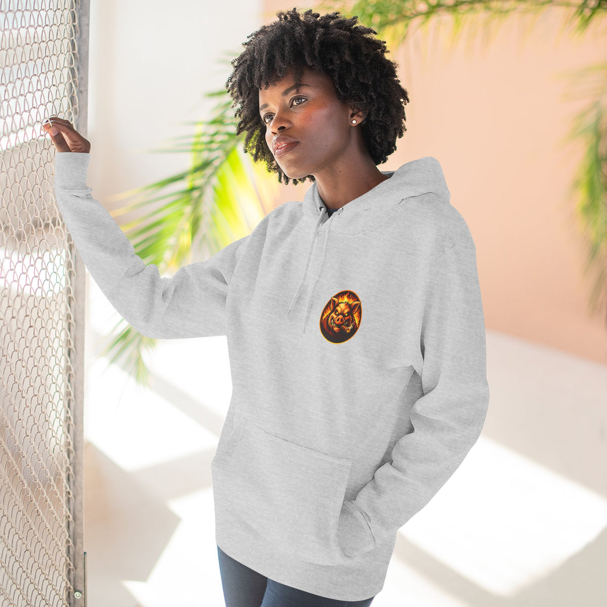 BBQ Test Pit Your Pellet Grill Is Fine hoodie mockup