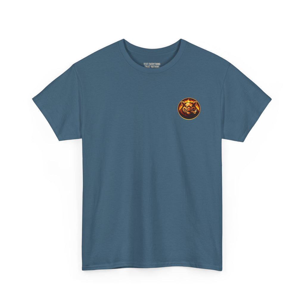 BBQ Test Pit Wrap When It's Ready soft tee mockup