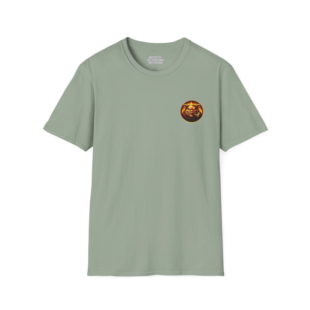 BBQ Test Pit Stop Calling It BBQ tee mockup