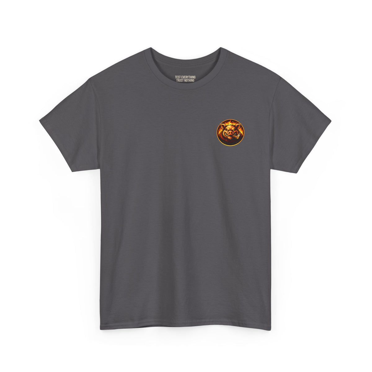 BBQ Test Pit Stop Staring At My Rack tee mockup
