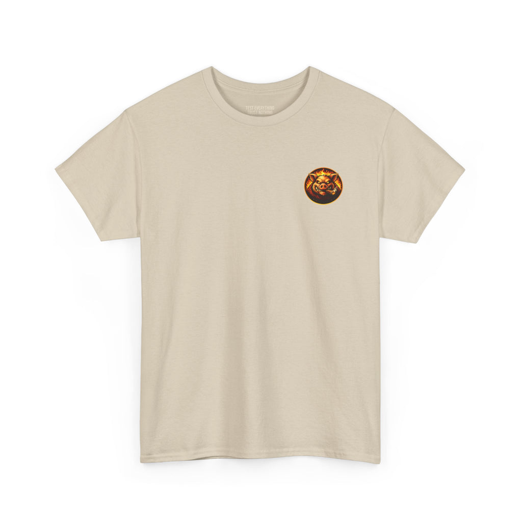 BBQ Test Pit I Like Big Butts tee mockup