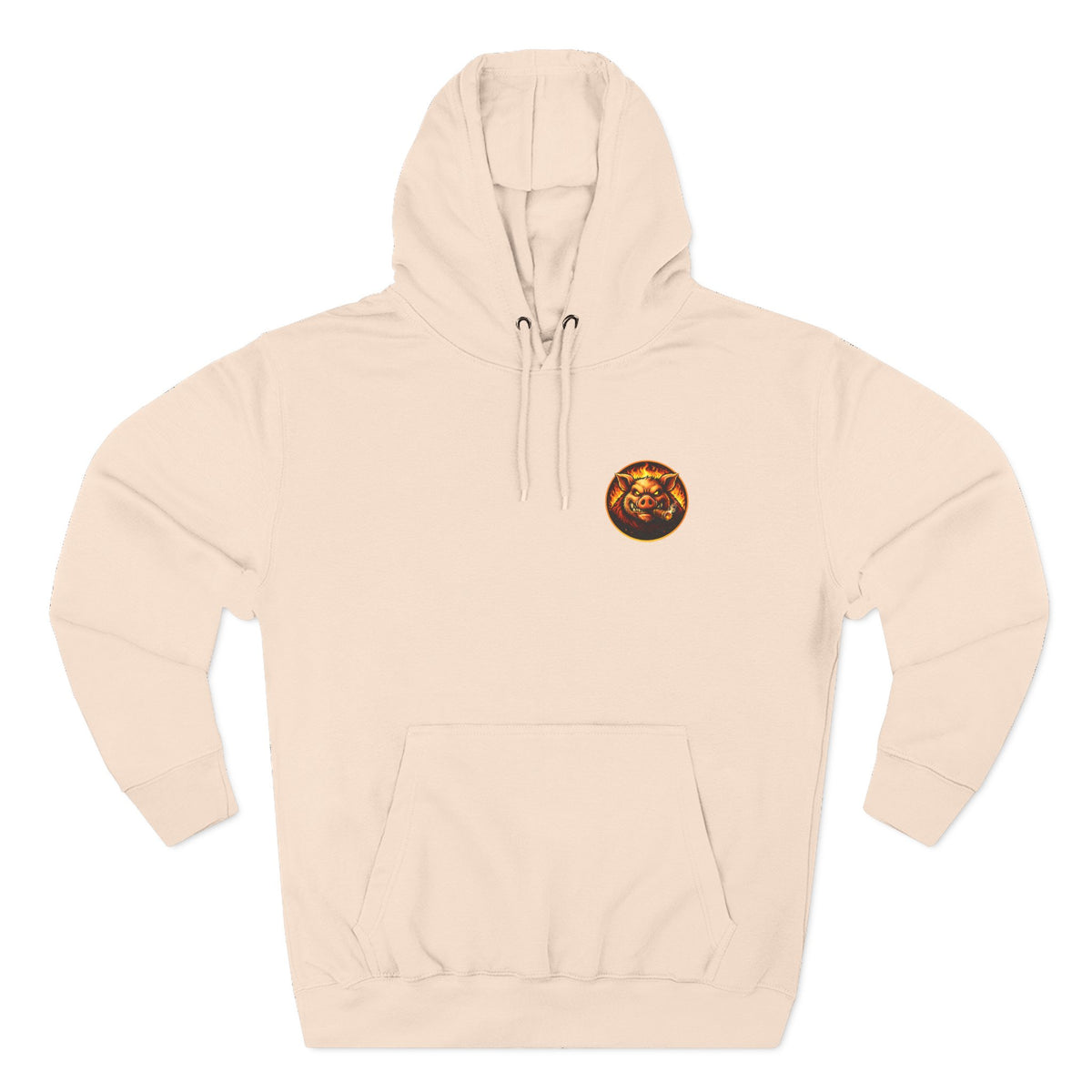 BBQ Test Pit logo hoodie mockup