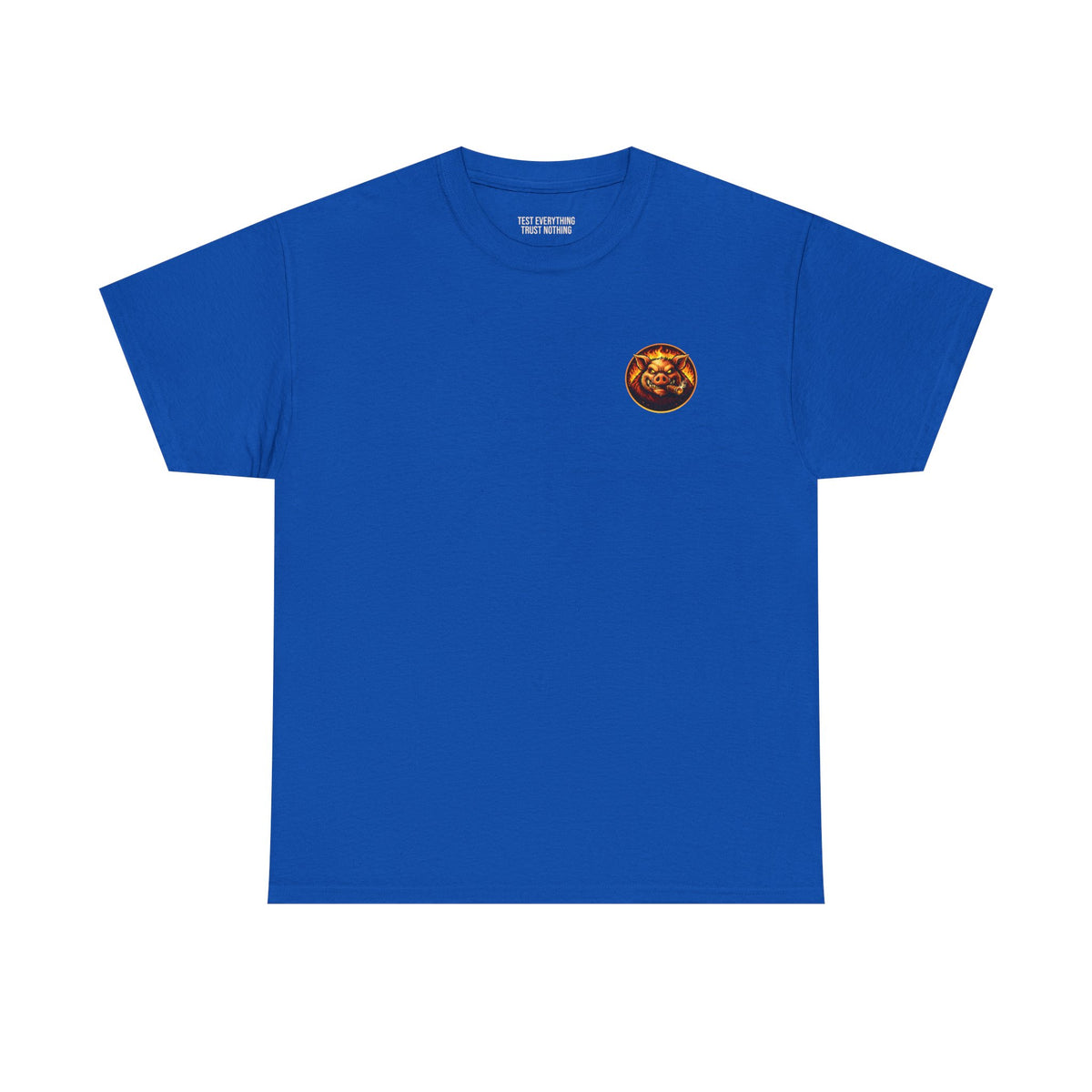 BBQ Test Pit Wrap When It's Ready soft tee mockup