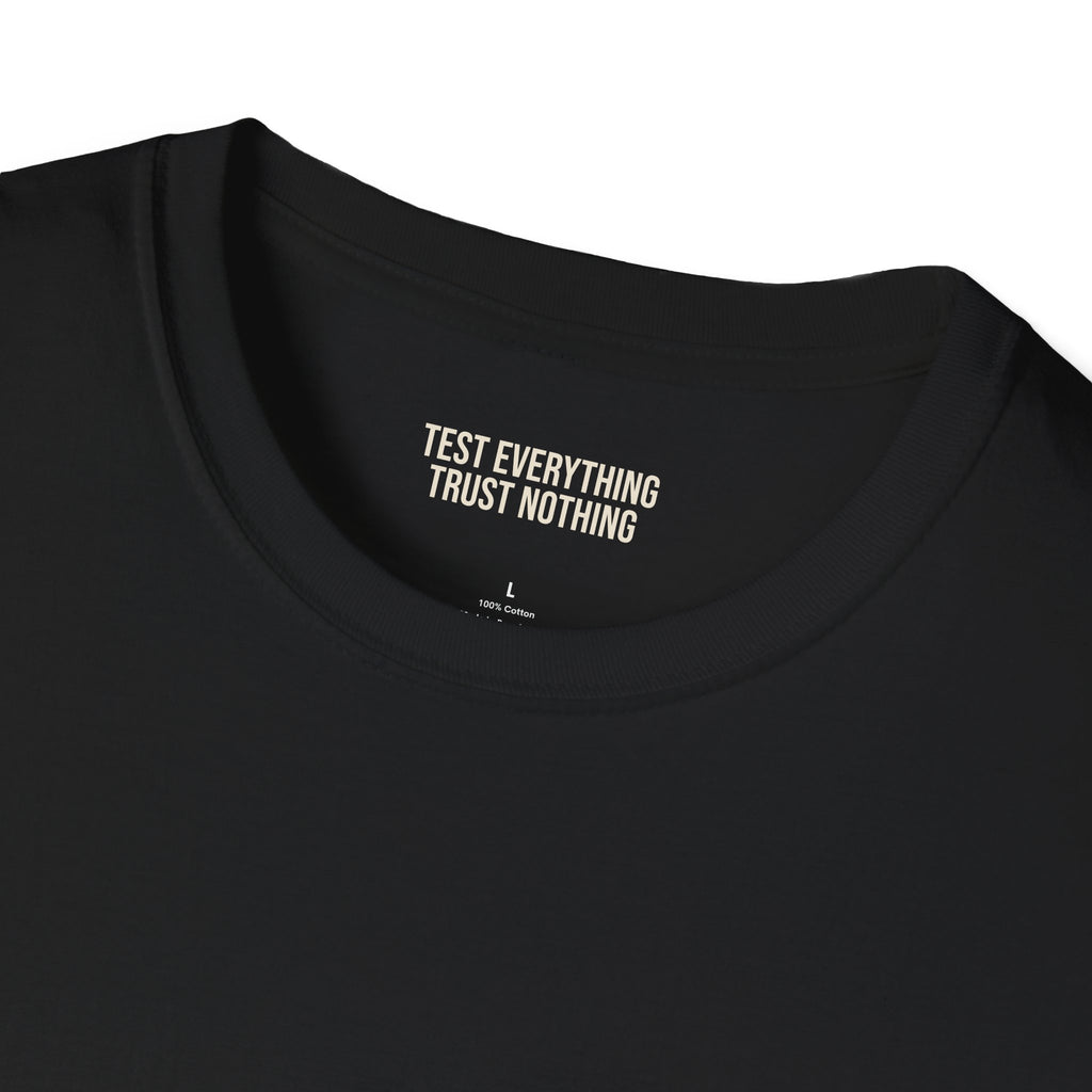 BBQ Test Pit I Like Big Butts soft tee mockup