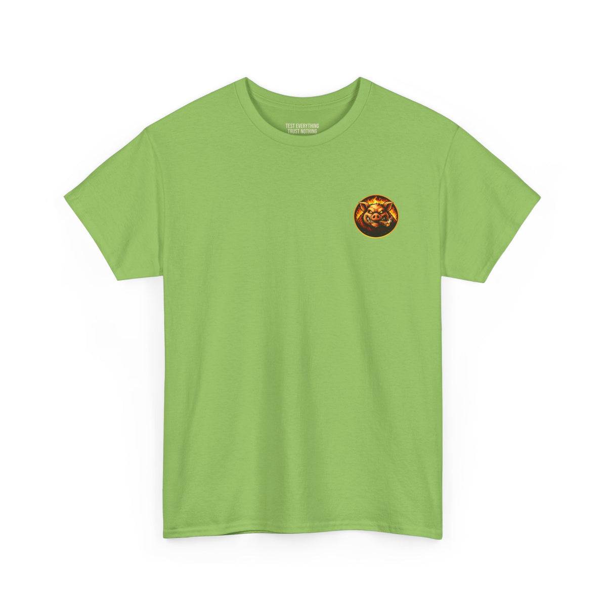 BBQ Test Pit Stop Staring At My Rack tee mockup