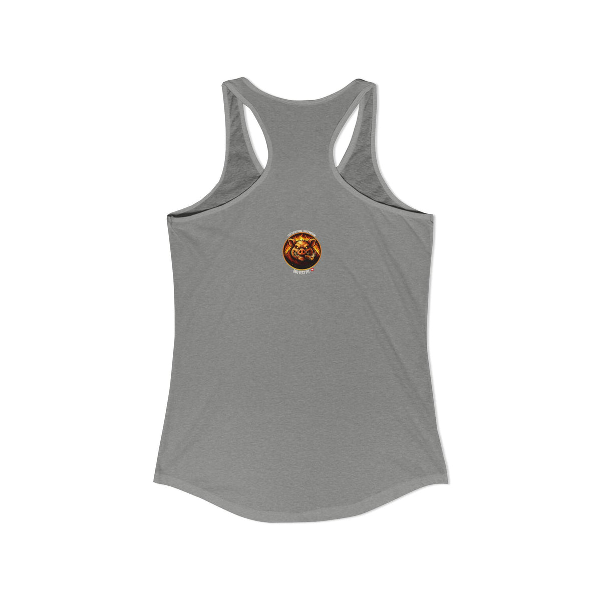 BBQ Test Pit Stop Staring At My Rack women's tank mockup