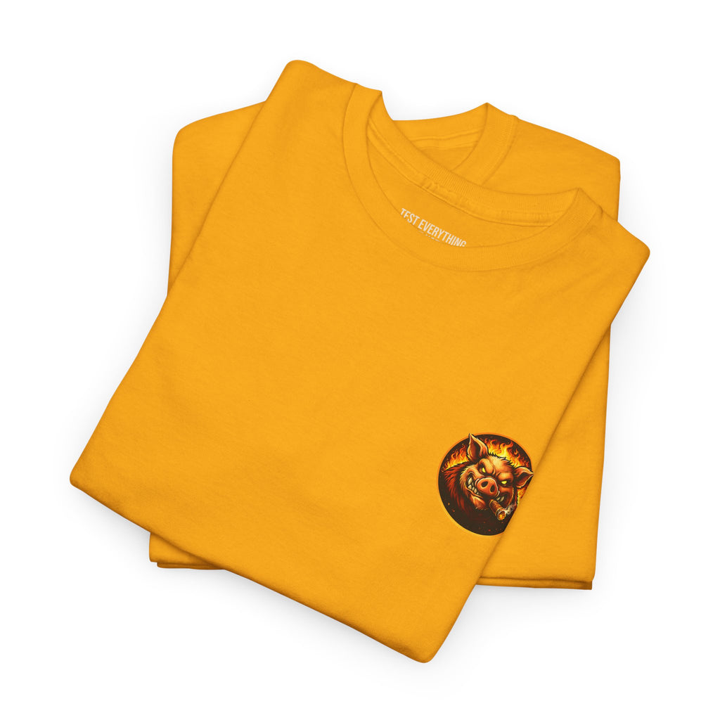 BBQ Test Pit I Like Big Butts tee mockup