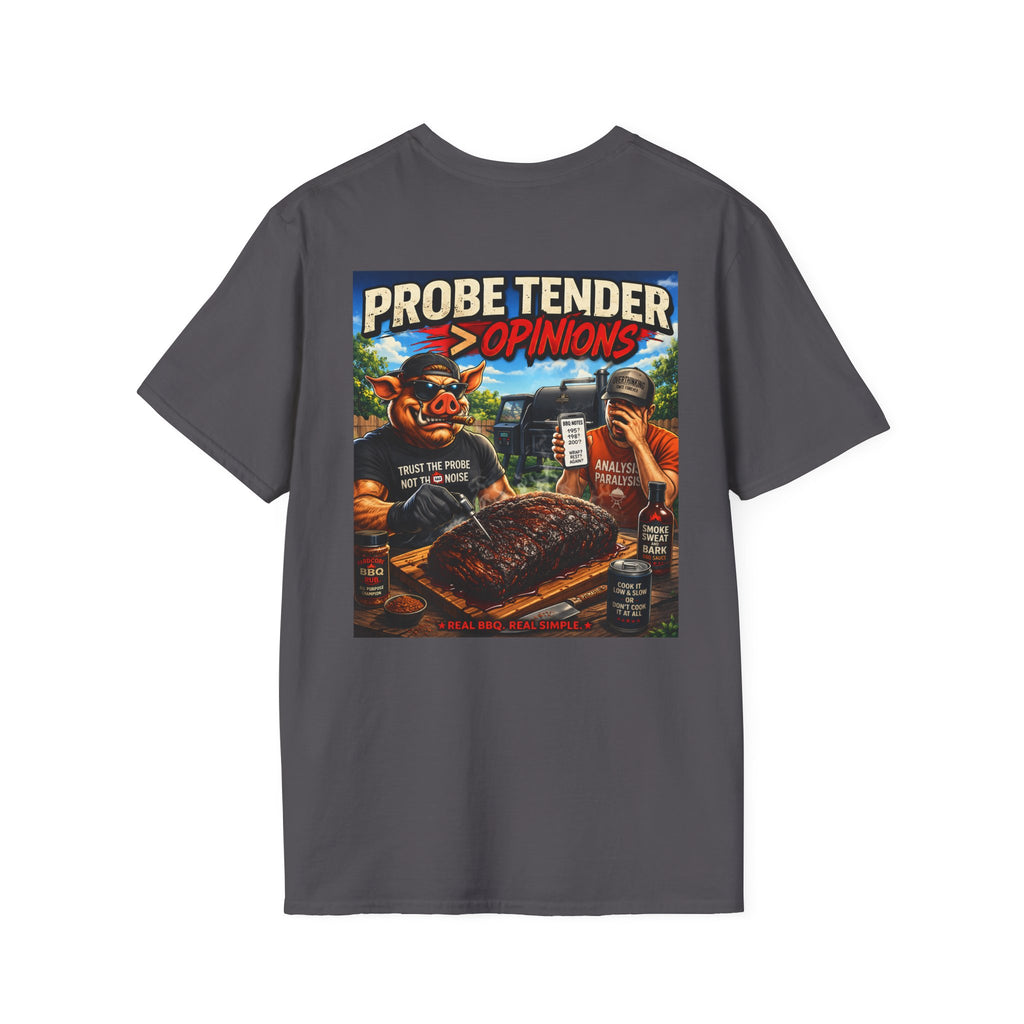 BBQ Test Pit Probe Tender Opinions tee mockup