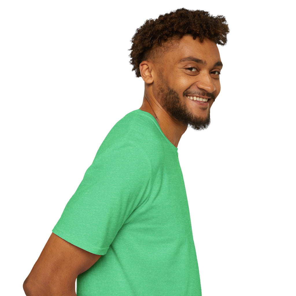 BBQ Test Pit logo soft tee mockup