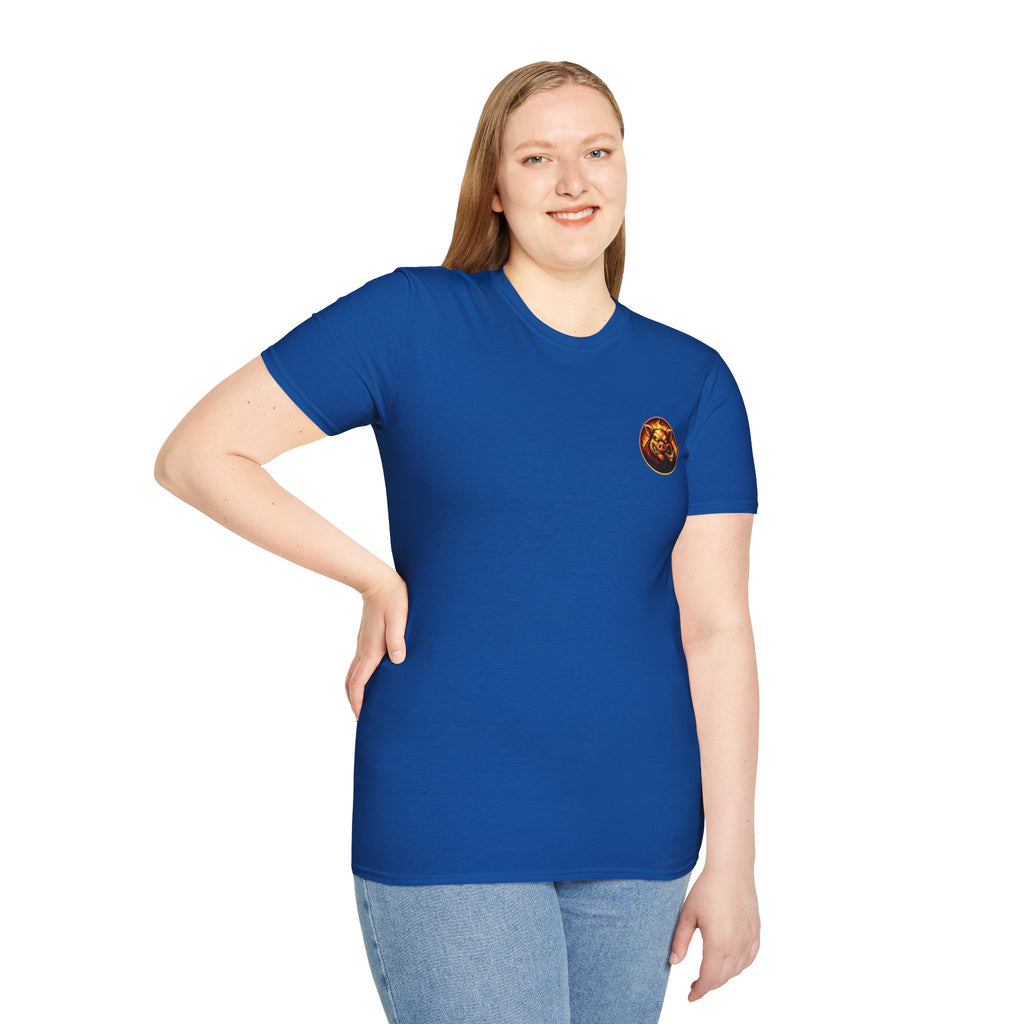BBQ Test Pit I Like Big Butts soft tee mockup