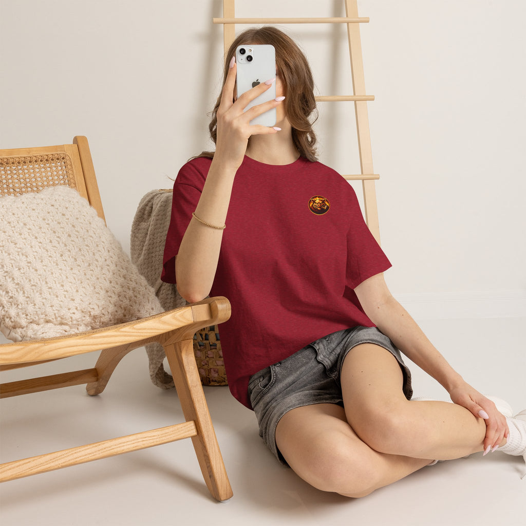 BBQ Test Pit Stop Calling It BBQ heavy tee mockup