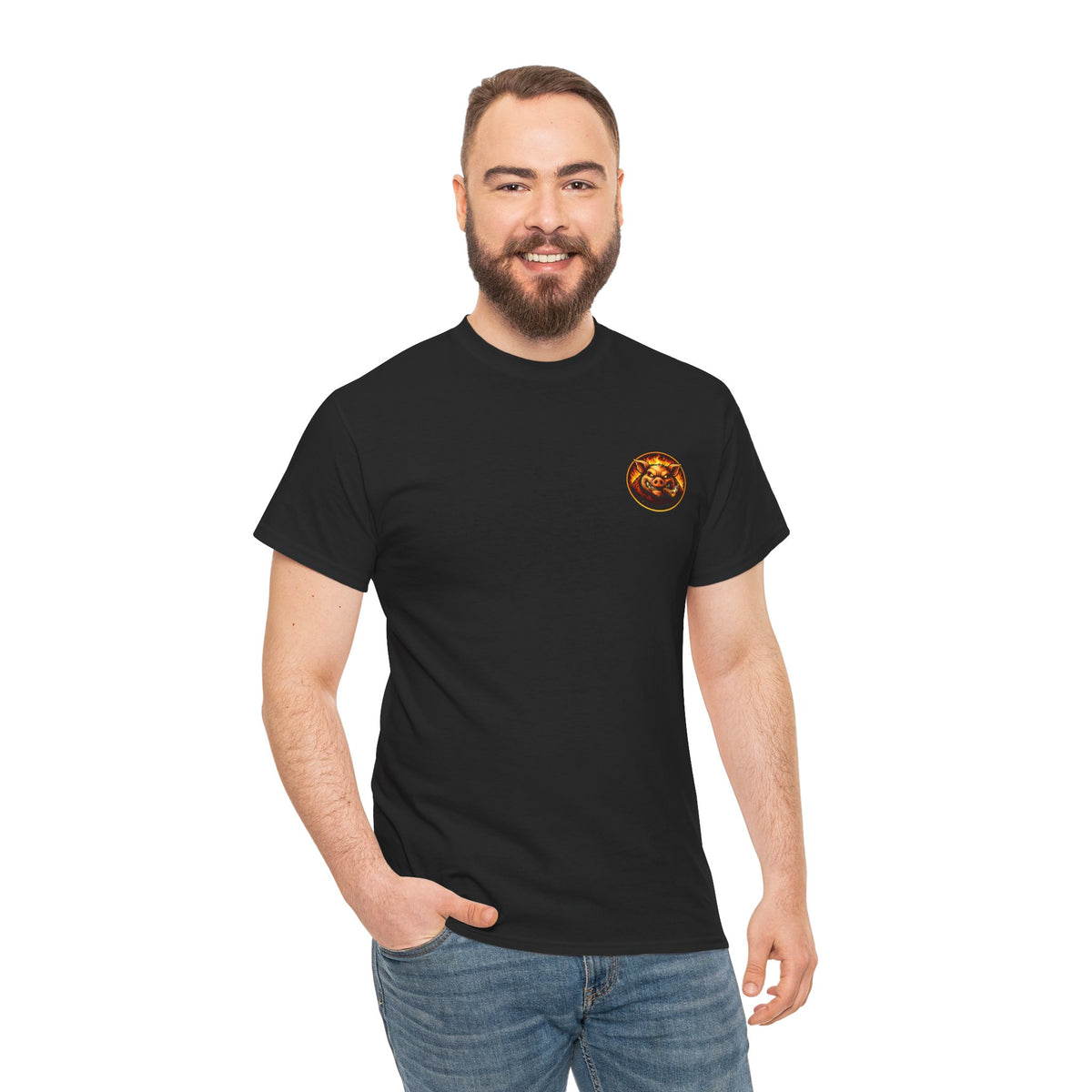BBQ Test Pit Wrap When It's Ready soft tee mockup