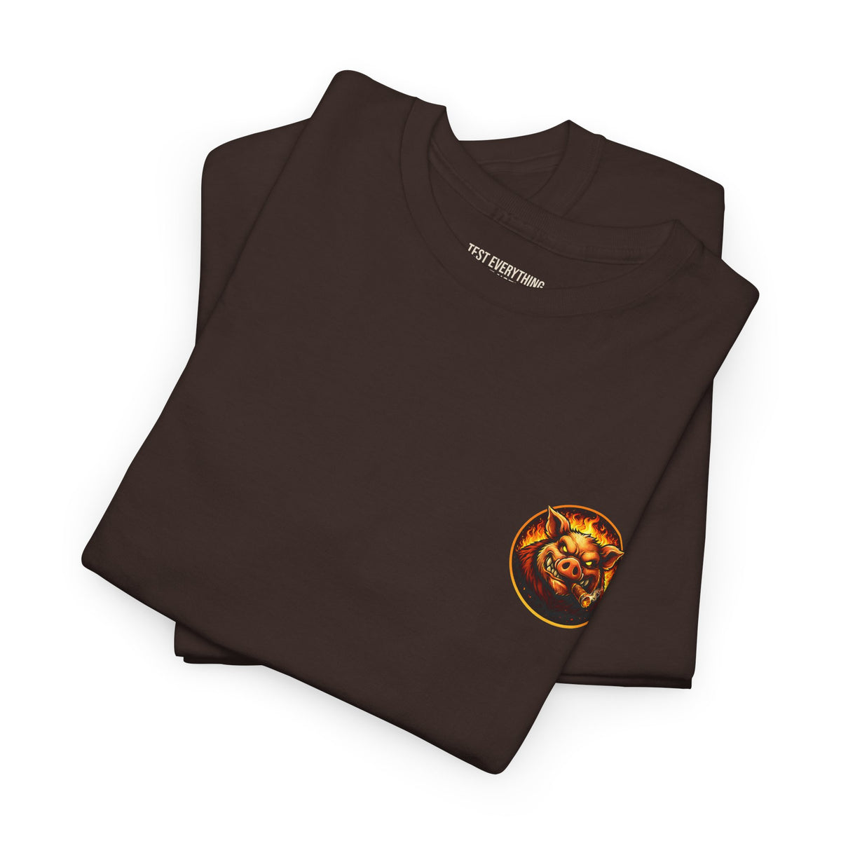 BBQ Test Pit I Like Big Butts tee mockup