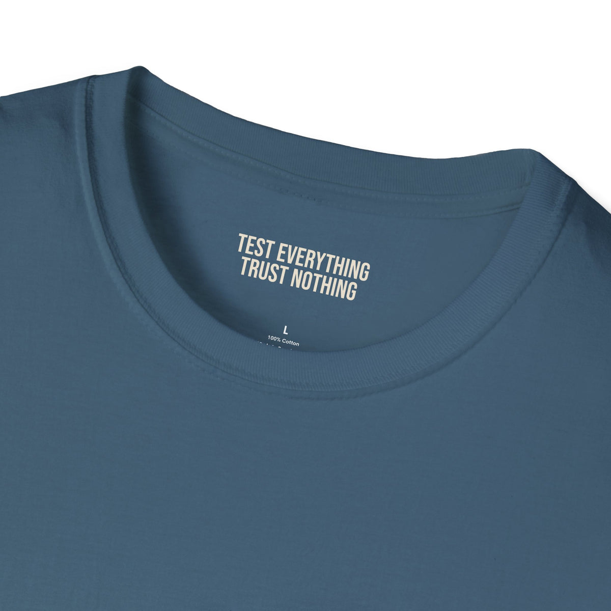 BBQ Test Pit Your Pellet Grill Is Fine soft tee mockup
