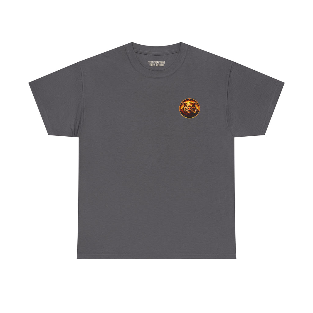 BBQ Test Pit Stop Staring At My Rack tee mockup