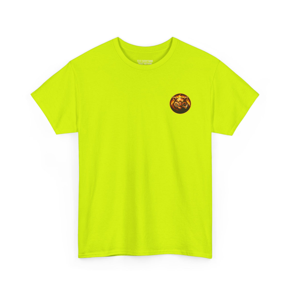 BBQ Test Pit Wrap When It's Ready soft tee mockup