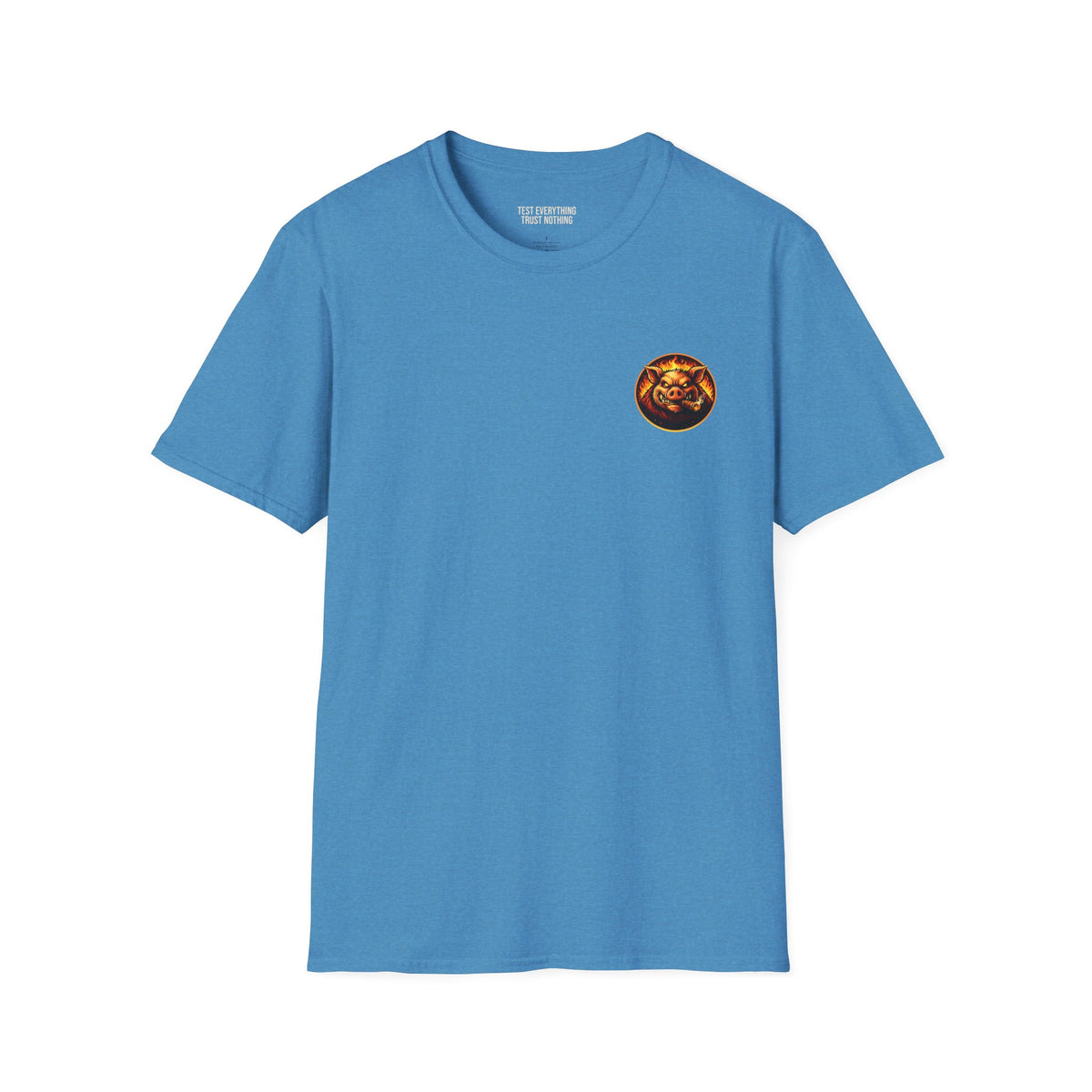 BBQ Test Pit Wrap When It's Ready tee mockup