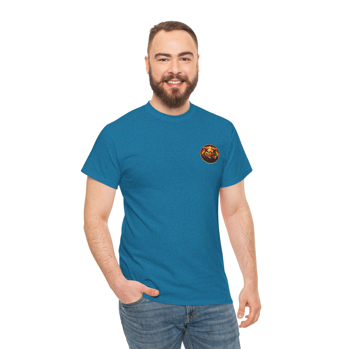 BBQ Test Pit Wrap When It's Ready soft tee mockup