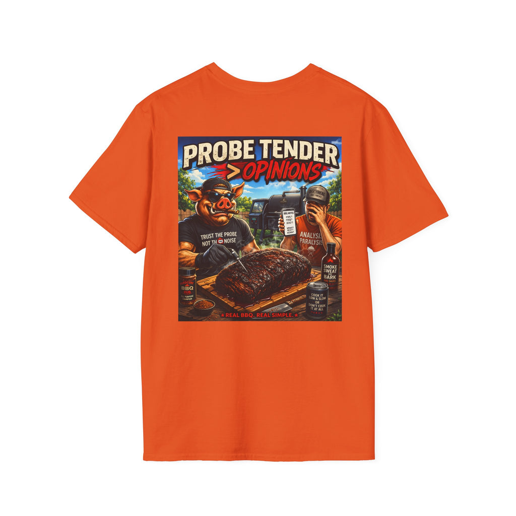 BBQ Test Pit Probe Tender Opinions tee mockup
