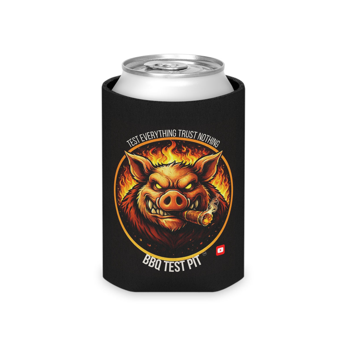 BBQ Test Pit can cooler mockup