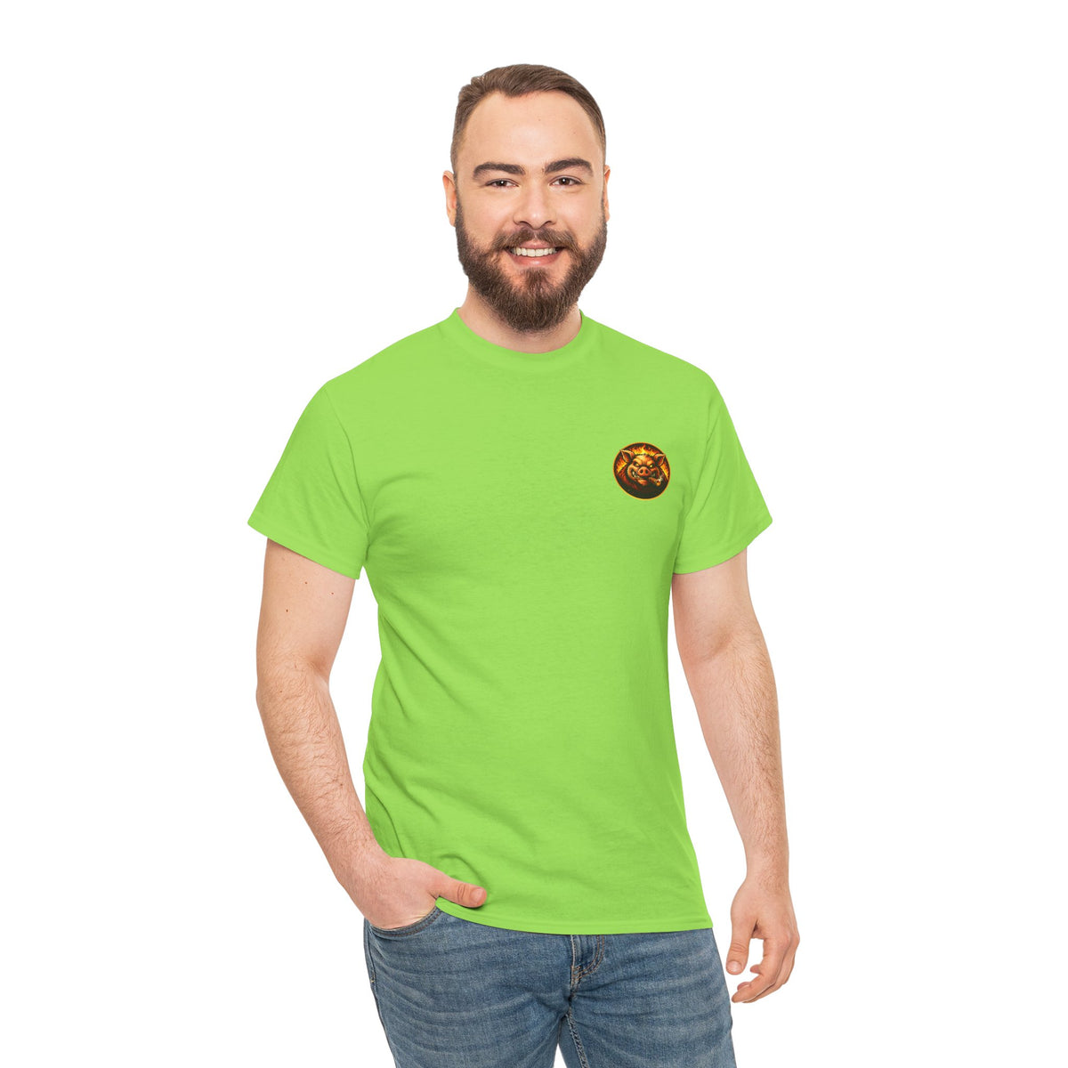BBQ Test Pit Wrap When It's Ready soft tee mockup