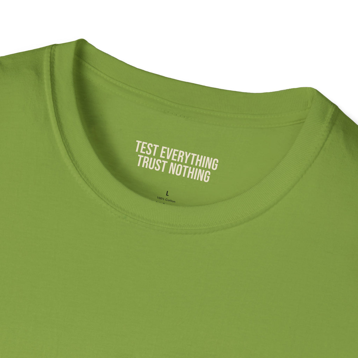 BBQ Test Pit Stop Staring At My Rack soft tee mockup