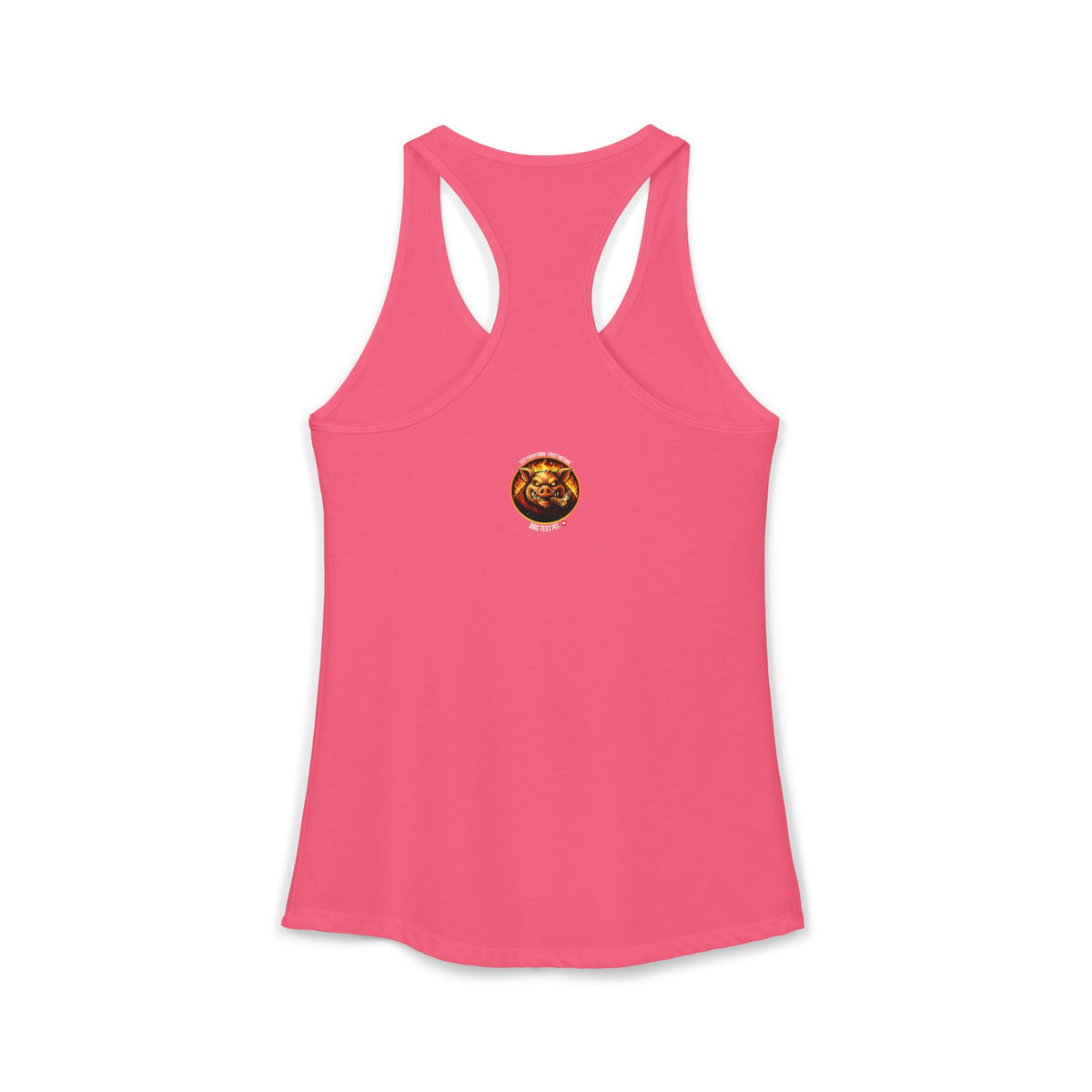 BBQ Test Pit You're The Problem women's tank mockup
