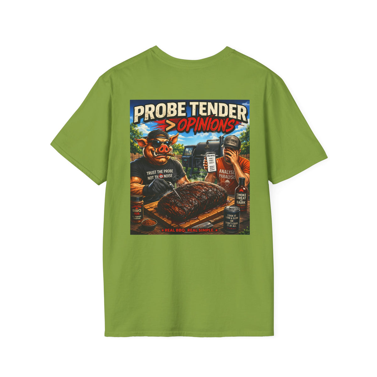 BBQ Test Pit Probe Tender Opinions tee mockup