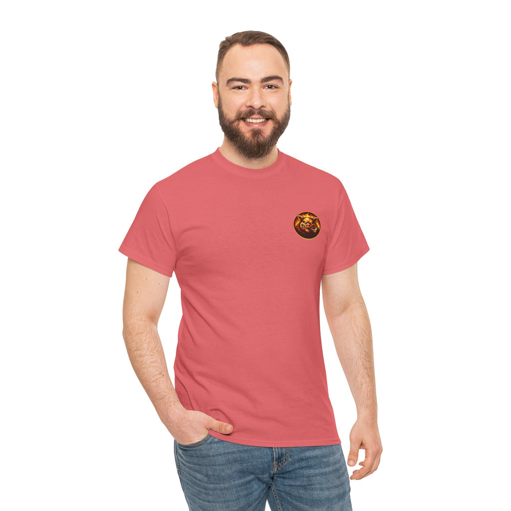 BBQ Test Pit Stop Calling It BBQ heavy tee mockup