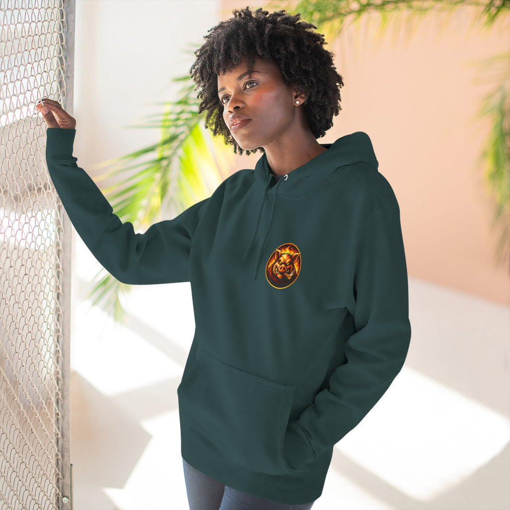 BBQ Test Pit Wrap When It's Ready hoodie mockup