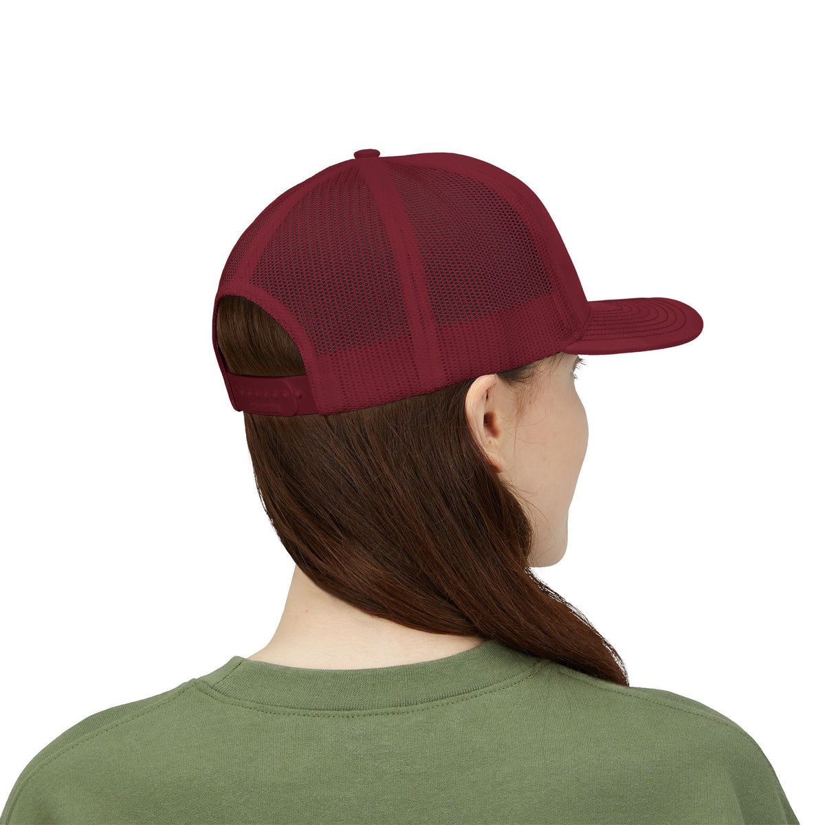 BBQ Test Pit 250 Years of Freedom trucker hat mockup