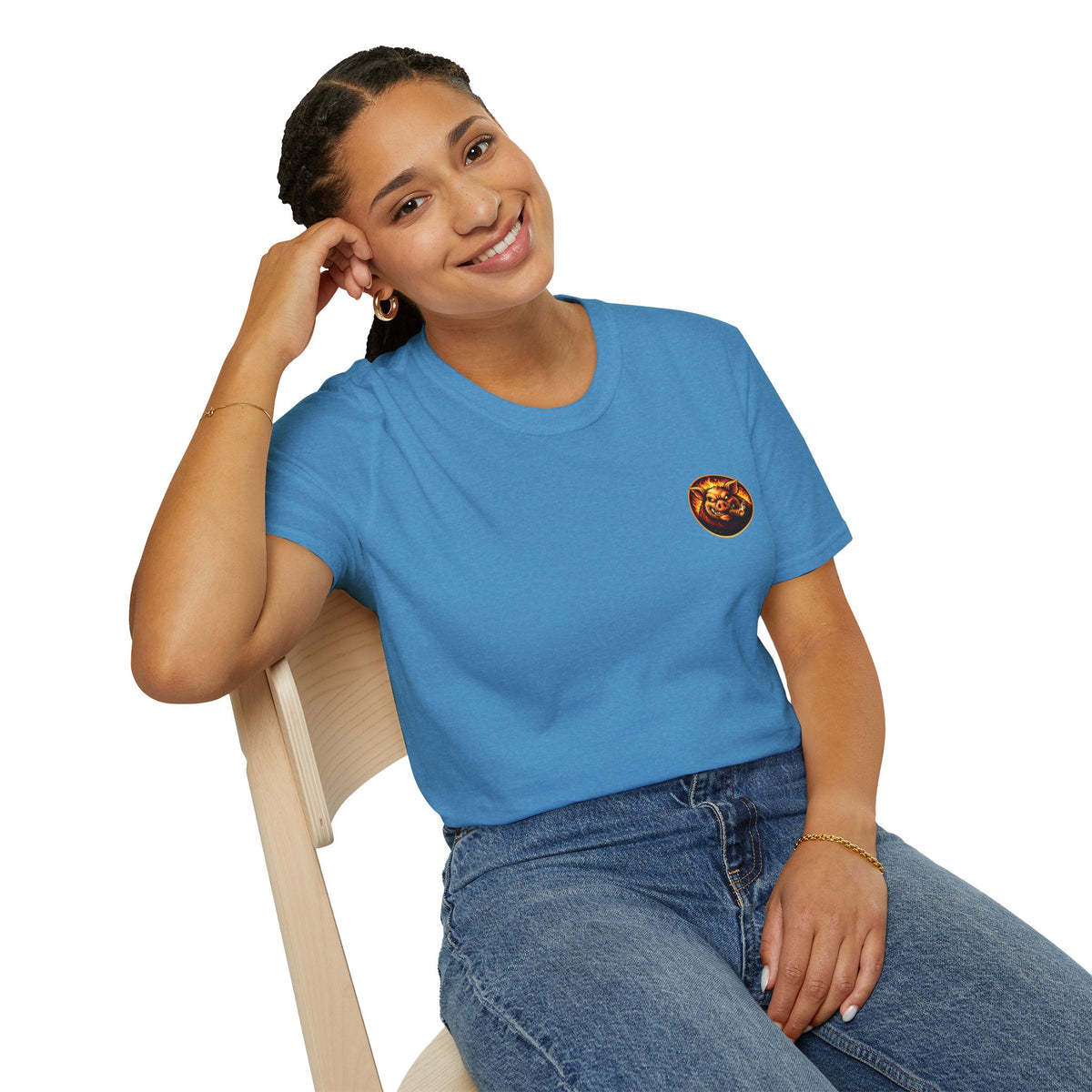 BBQ Test Pit Wrap When It's Ready tee mockup
