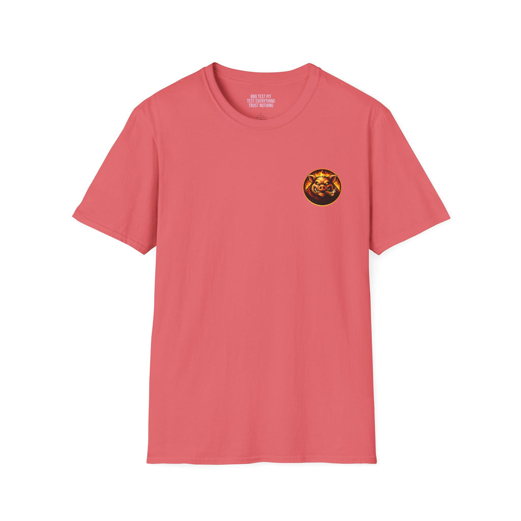 BBQ Test Pit Stop Calling It BBQ tee mockup