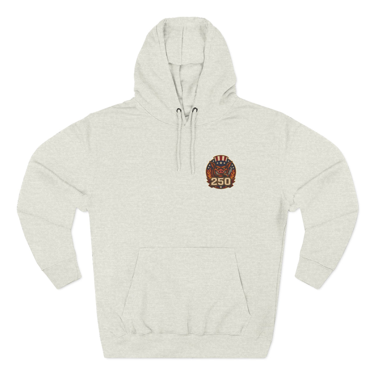 BBQ Test Pit 250 Years of Freedom hoodie mockup