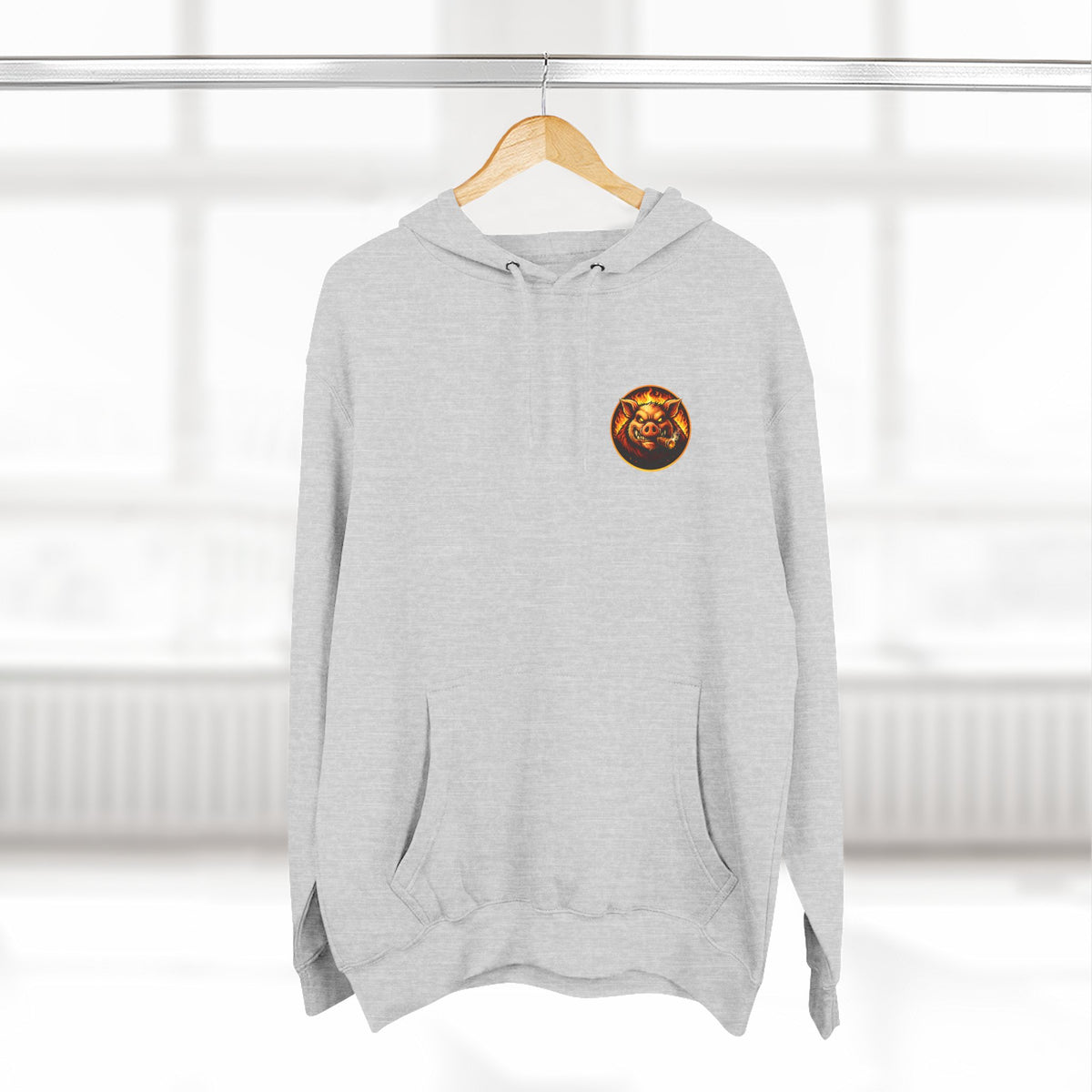 BBQ Test Pit Wrap When It's Ready hoodie mockup