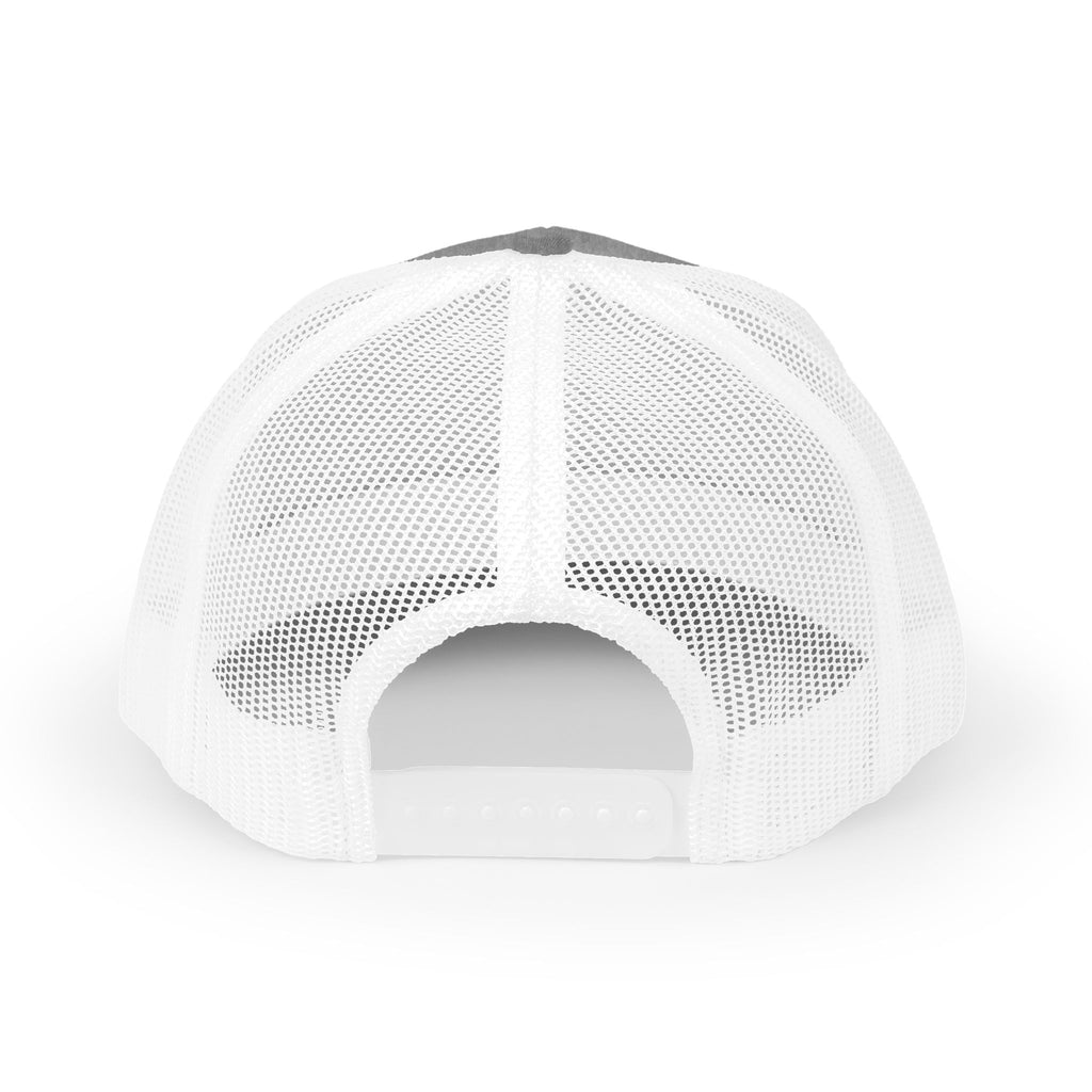 BBQ Test Pit 250 Years of Freedom trucker hat mockup