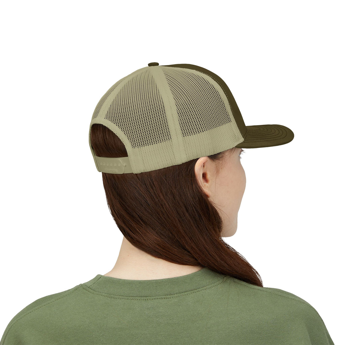 BBQ Test Pit 250 Years of Freedom trucker hat mockup