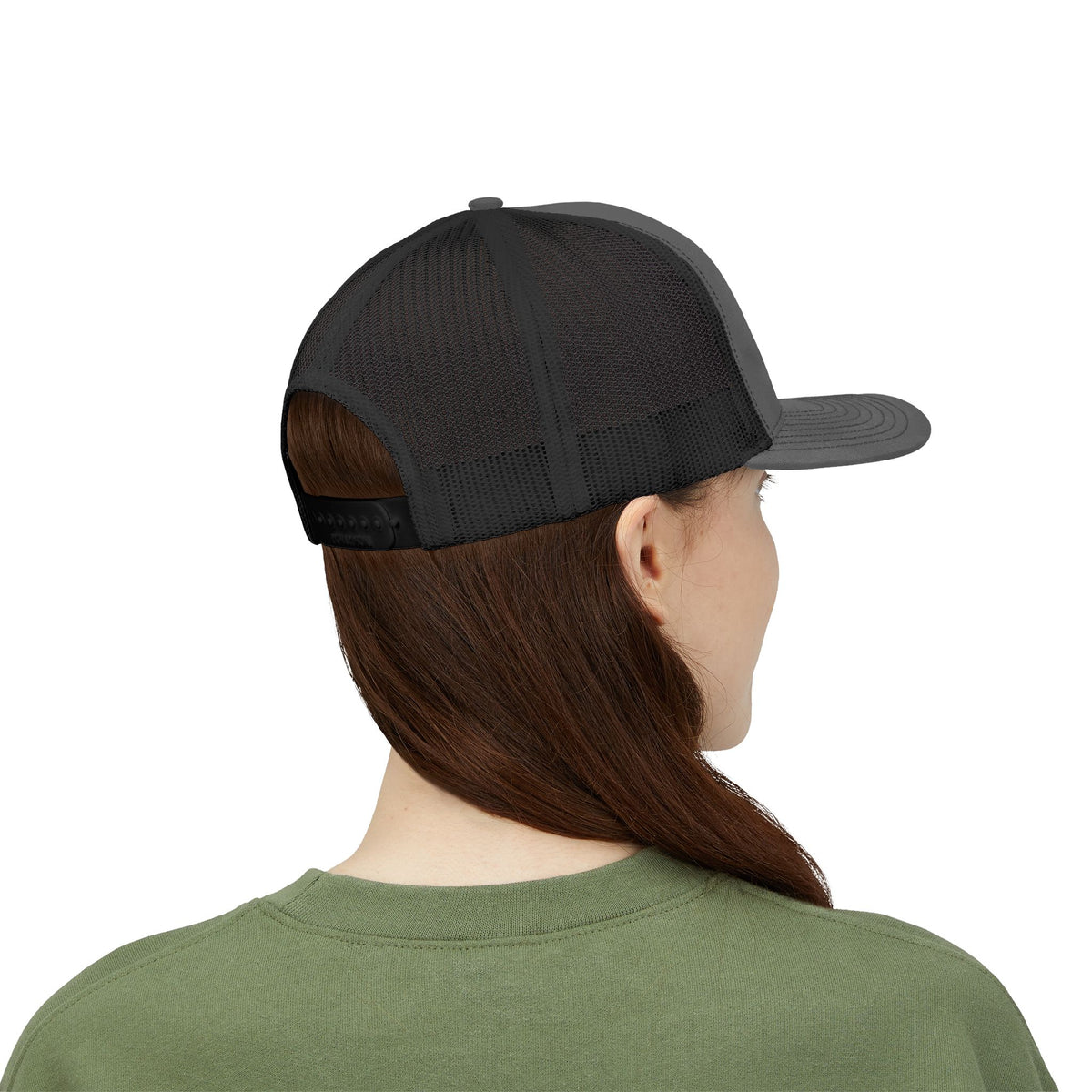 BBQ Test Pit 250 Years of Freedom trucker hat mockup