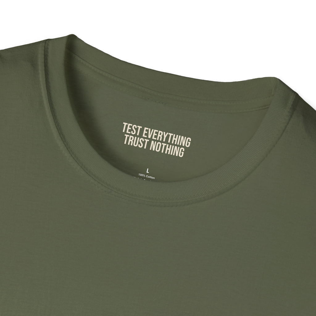 BBQ Test Pit I Like Big Butts soft tee mockup