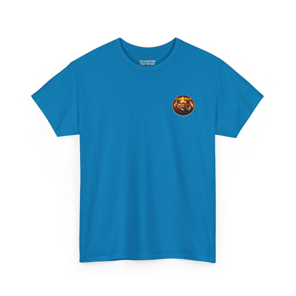 BBQ Test Pit Stop Staring At My Rack tee mockup